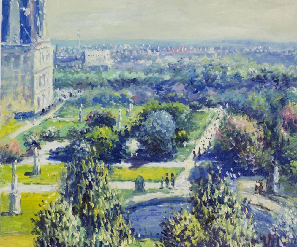 Les Tuileries, 1876, Musee Marmottan