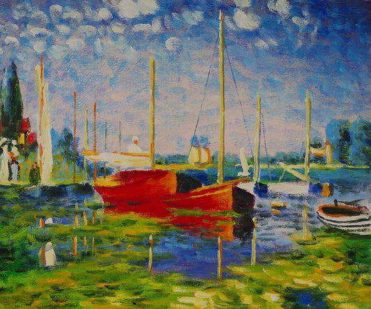 Red Boats at Argenteuil