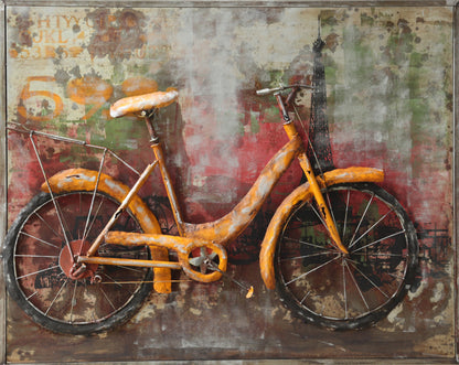 Orange bike