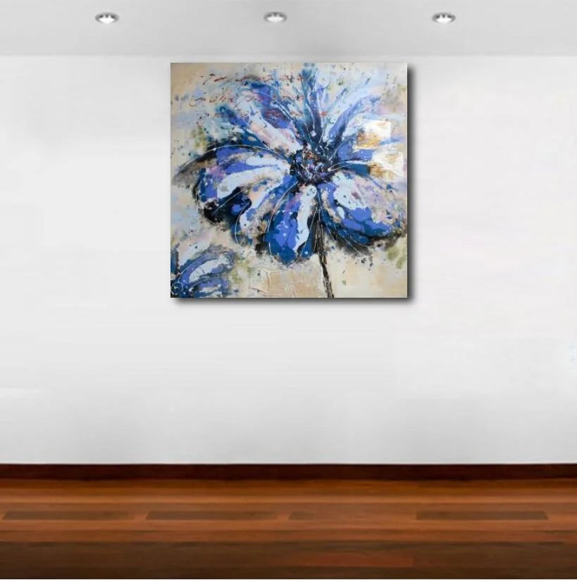 Paintings-Blue Flower
