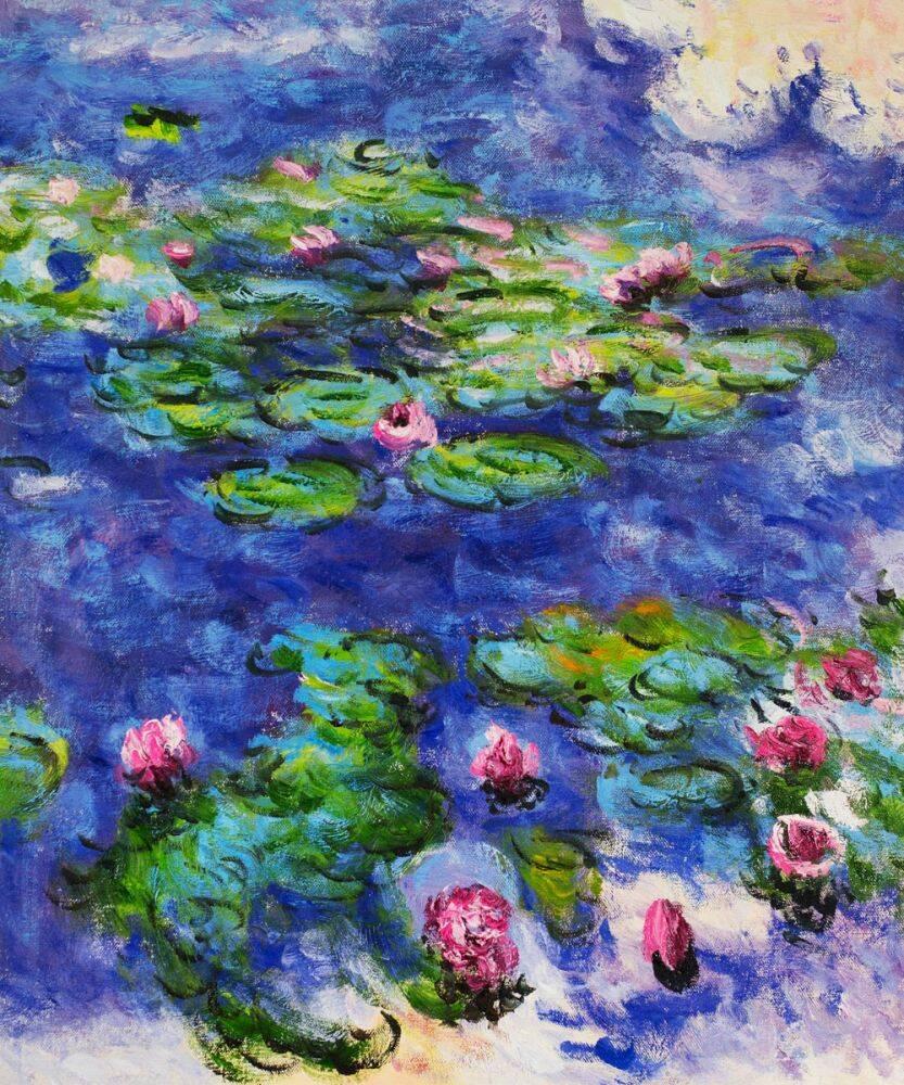 Water Lilies (Blue-Green)